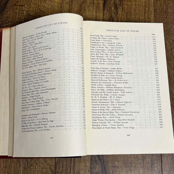 Masterpieces of World Literature in Digest Form Hardcover 1952 - Picture 10 of 16